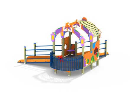 МФ 4.251 Кораблик с пандусами Граффити