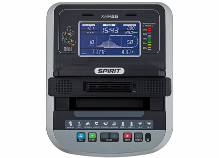 Велотренажер SPIRIT XBR55 BLACK
