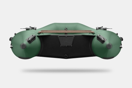 GLADIATOR B 370 LIGHT B Зеленый моторная лодка ПВХ Фанерный пайол