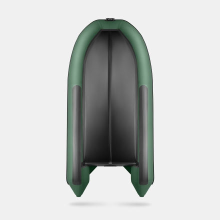 GLADIATOR B 370 LIGHT B Зеленый моторная лодка ПВХ Фанерный пайол