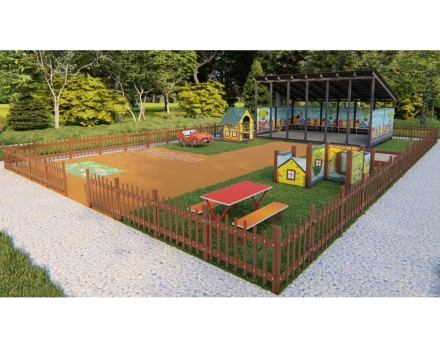 Комплект для детского сада TORUDA Город (10х15 м)