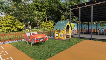 Комплект для детского сада TORUDA Город (10х15 м)