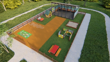 Комплект для детского сада TORUDA Город (10х15 м)