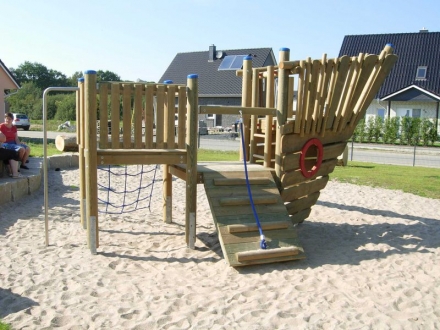 Детский комплекс для лазания Пустынный Кораблик