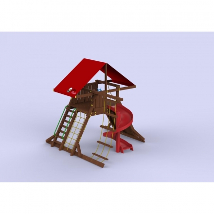 Комплекс &quot;Замок&quot; с винтовым скатом