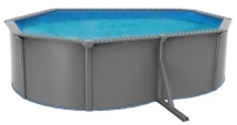 Бассейн PoolMagic Anthracite 9,1x4,6x1,3 м Premium