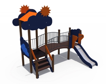 Детский игровой комплекс Облачко Н-750 ДИО 04102