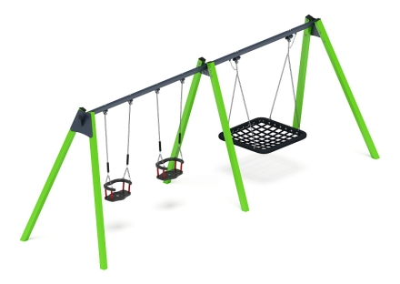 Качели М3 (зеленый) ИО 13.М.06.03.01.01-02.1