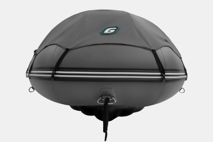 GLADIATOR E 350 PRO AIR Темносерый моторная лодка ПВХ