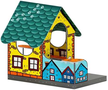 Домик мини тип 3 (Город) - МФ 10.01.12-02