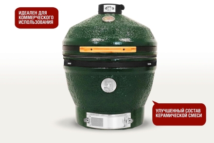 Керамический гриль-барбекю 24 дюйма CFG CHEF Черный