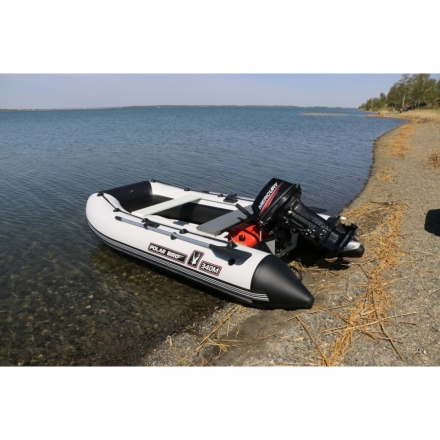 Лодка ПВХ Polar Bird PB-340M Merlin НДНД надувная под мотор