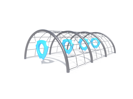 УК 7.911.01 Флекс гимнастический тунель нерж