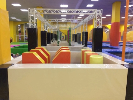 Ниндзя-парк &quot;Техно&quot; (9x4x3 м)