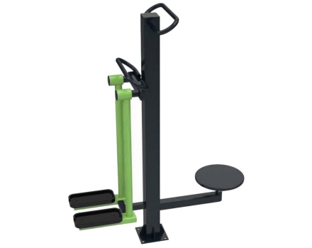 Уличный тренажер TORUDA &quot;Твистер стоя + Хипс&quot;