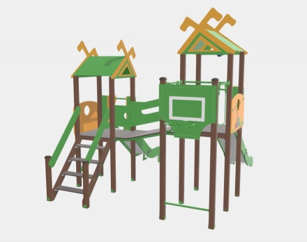 Детский игровой комплекс TORUDA Дино Долина 3D 06020