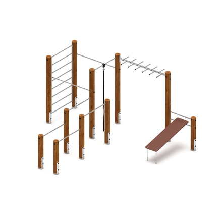 Спортивная серия (лиственница темный) СК 2.08.06-Л.И1.01