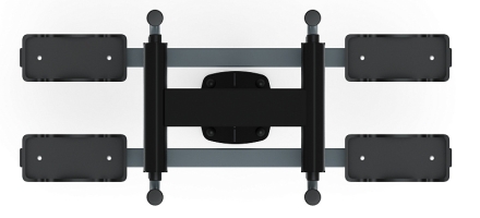 Двойные лыжи (серый) - Уличный тренажер - СТ 009-13.И1