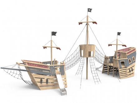 ДП 4.125 Корабль пиратов супер большой