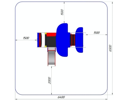 Игровой комплекс Самолет ИО-38