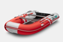 GLADIATOR B 370 LIGHT B Красно-белый моторная лодка ПВХ Фанерный пайол