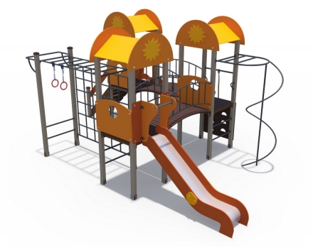 Детский игровой комплекс Солнышко Детский дворик 2 ДИО 03052