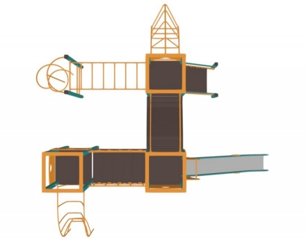 Игровой комплекс TORUDA Geometry 09060