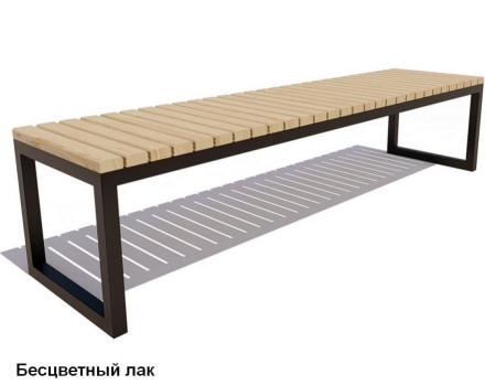 Скамейка уличная Нео, Сосна 1,2 м