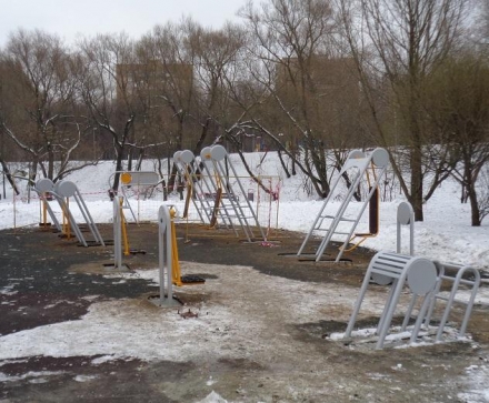 А-0104 Маятник уличный спортивный тренажер