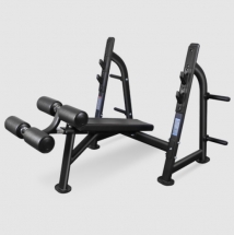 BRONZE GYM BR-1013 Скамья для жима с отрицательным наклоном