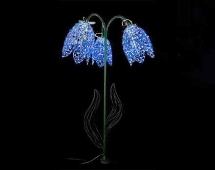 Световая фигура Колокольчики