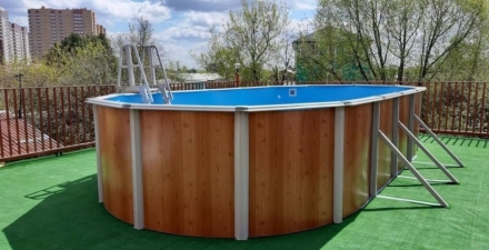 Сборный бассейн Эсприт Биг 10х5,5х1,35м. (комплект)