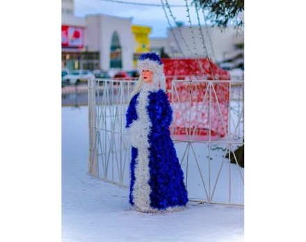 Световая фигура Снегурочка