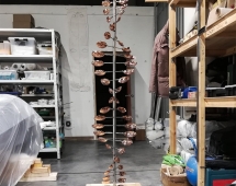 Медная скульптура Акведук Увеличенный размер