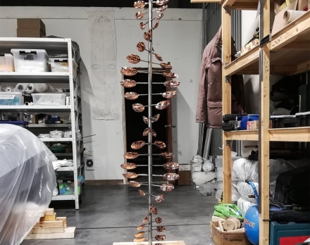 Медная скульптура Акведук Увеличенный размер