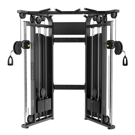 BRONZE GYM BW-1017 Двойная регулируемая тяга