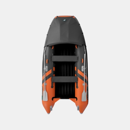 GLADIATOR E 350 PRO AIR Оранжево-темносерый моторная лодка ПВХ