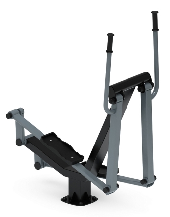 Эллиптический (серый) - Уличный тренажер - СТ 010-13.И2