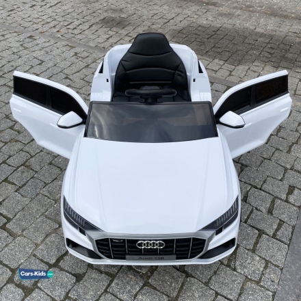 Электромобиль Audi Q8 BBH-1187 белый