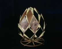 Световая полигональная фигура Шишка t007